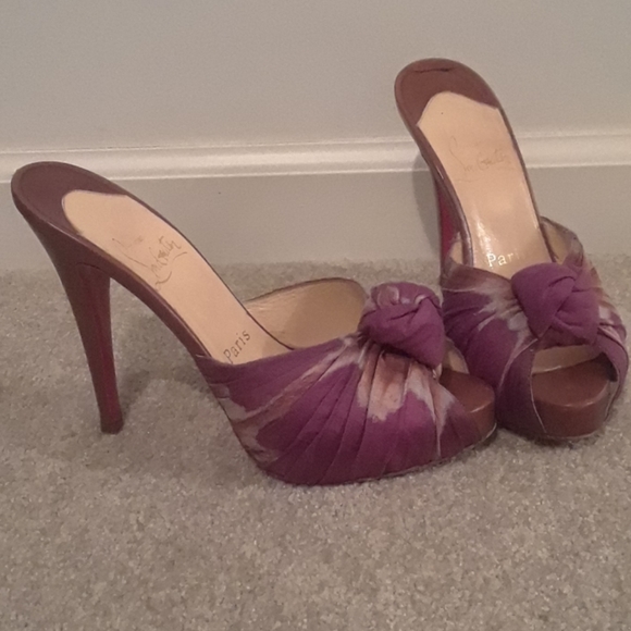 Christian Louboutin Shoes - Beautiful but too small for me.